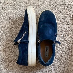 Steve Madden Navy Sneakers